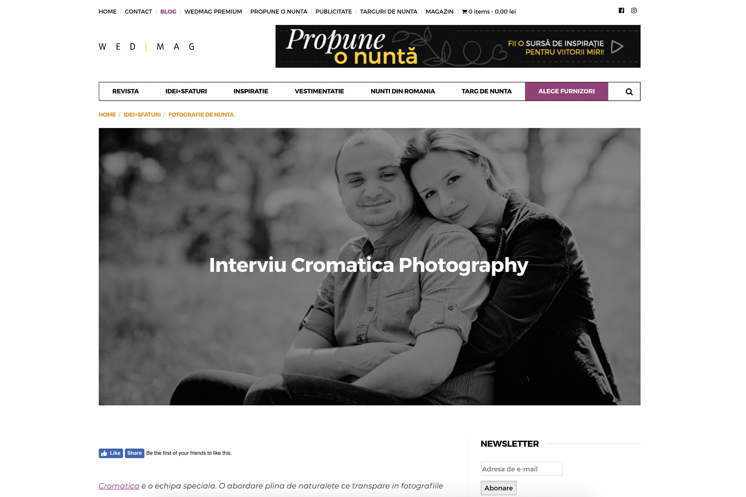 cromatica photography interviu wedmag